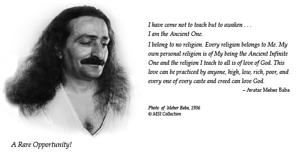 photo of Meher Baba