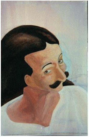 Avatar Meher Baba portrait by Frank Davis