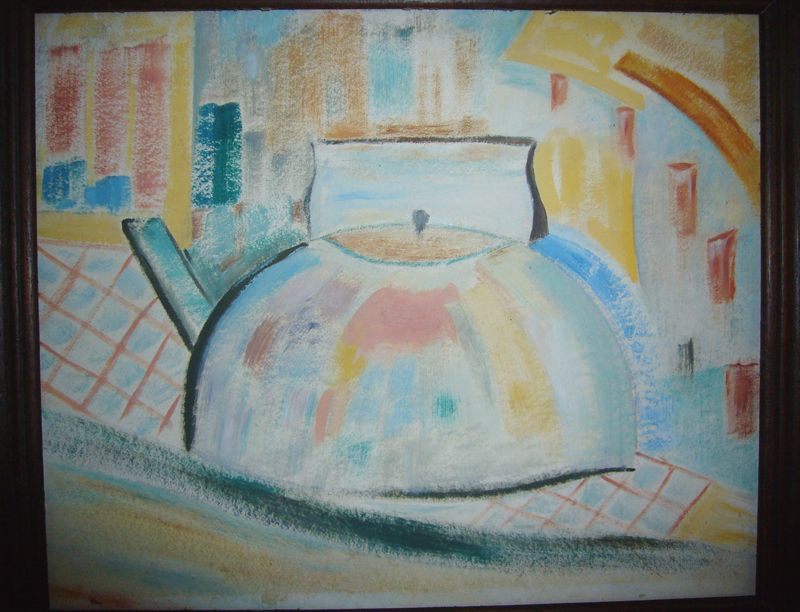 KETTLE IN LANDSCAPE